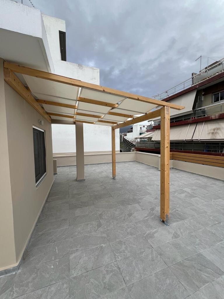 Brand New Apartment Nearby Metro Athene Buitenkant foto