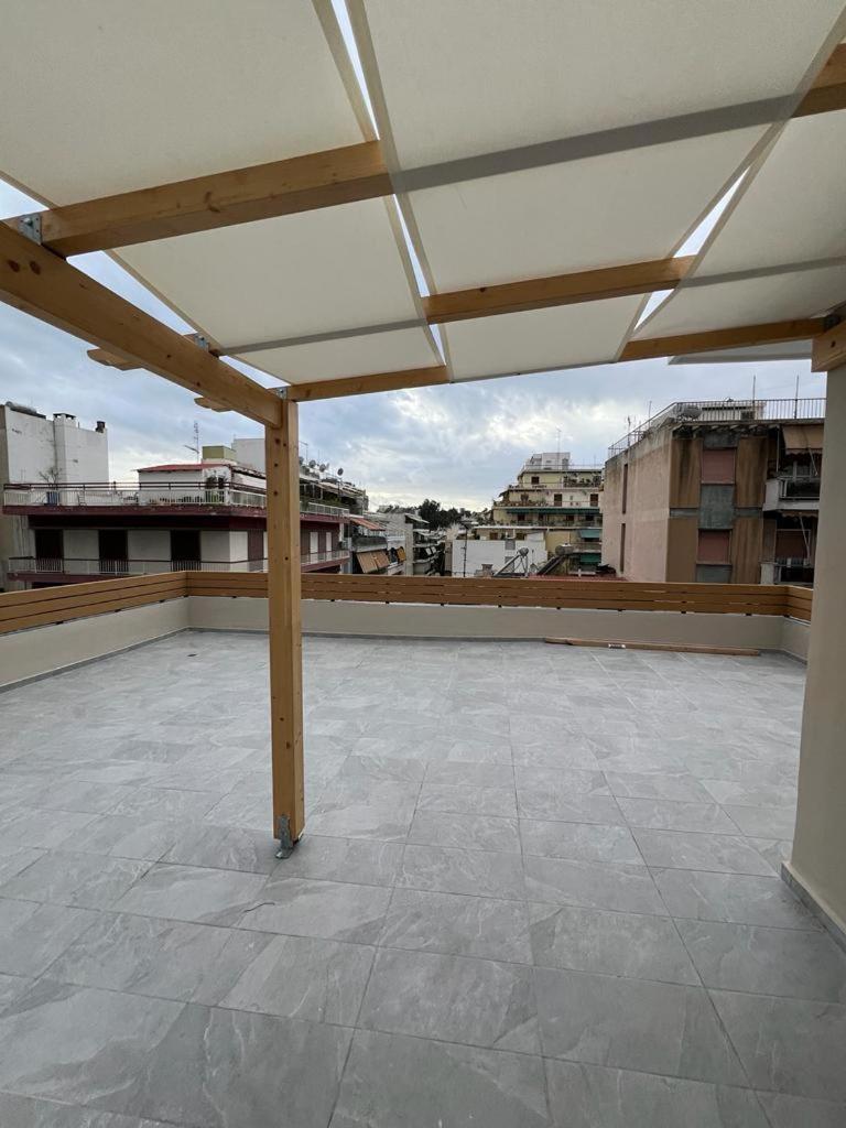 Brand New Apartment Nearby Metro Athene Buitenkant foto
